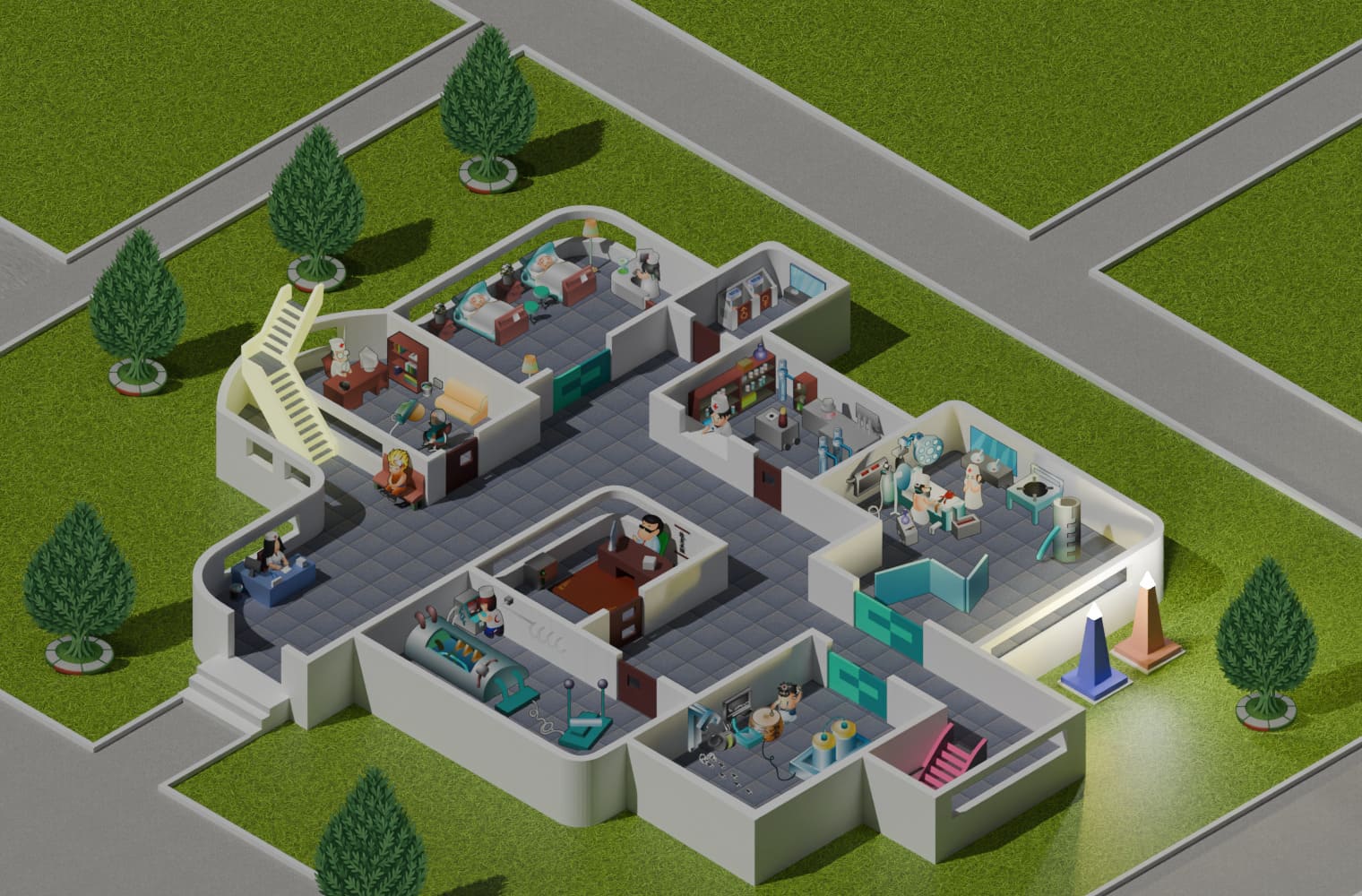 英雄荣光医院 宣传图展示